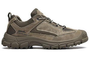 Jeep Mountaineering & Hiking Shoes Men's Low top Camel 1 2775928