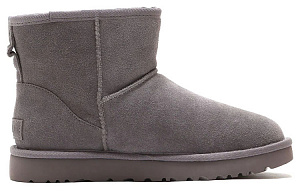 UGG Mini Side Logo 'Grey' Women's 1 2776444