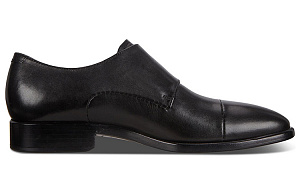 Ecco Vitrus Mondial Double Monk Casual Shoes Men's Black 1 2776519