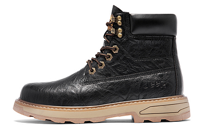 Jeep Martin Boots Men Black