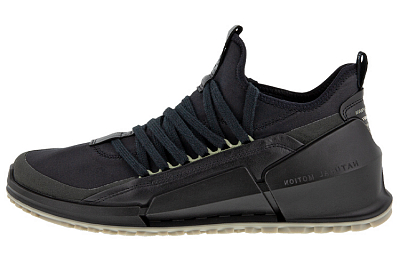 Ecco Biom 2.0 Cushioned Slip-Resistant Abrasion-Resistant Breathable Low-Top Running Shoes Men's Black