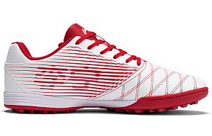 LiNing TF Rubber Broken Studs Artificial Ground Anti Slip Wear Resistant Soccer Shoes Men's White Red 1 2778242