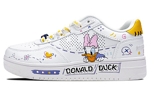 Disney x LiNing Low top Skateboard Shoes Women's White Yellow Purple