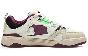 FILA FUSION Smash Low Top Vintage Basketball Shoes Women's White Purple 1 2778311