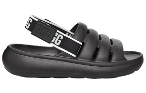 UGG Sport Yeah Slide Black Women's 1 2778414