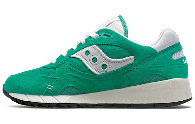saucony Shadow 6000 Premium Suede Green