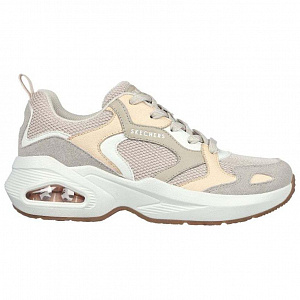 Skechers Uno Muno Kick It Low Top Casual Shoes Women's Ecru 1 2778665