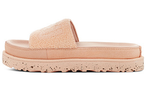 UGG Rubber Sole Slide Slippers Women's Light Peach Pink
