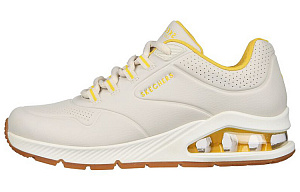 Skechers Uno 2 2nd Best Low Top Casual Shoes Ecru