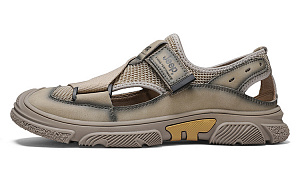 Jeep River Trekking Shoes Men's Sand