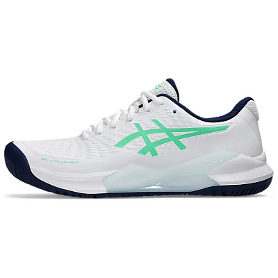 Asics Гель Challenger 14 Теннисные Кроссовки Низкие Белый/Зеленый Мужские