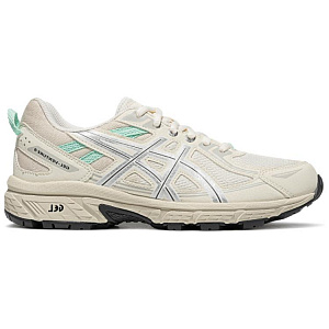 Asics Gel Venture 6 Low Top Running Shoes Women's White Silver 1 2779717