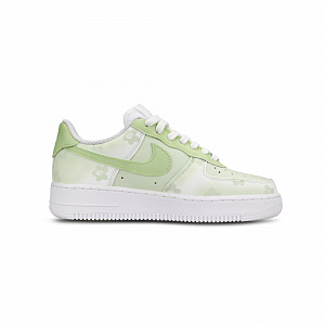 Nike Air Force 1 Low-Top Skateboard Shoes Women's Green White 1 2779743