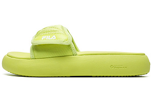 FILA FUSION DONUT DX Rubber Sole Slide Slippers Women's Yellow