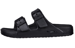 Skechers Foamies Rubber Sole Slide Slippers Women's Black