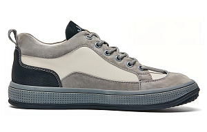 Jeep Abrasion Resistant Low Top Skateboard Shoes Men's Gray 1 2781668