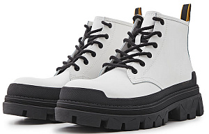 CAT Martin Boots Unisex White/Black 1 2782062