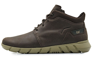 CAT Casual Shoes Men's Mid top Dark Umber