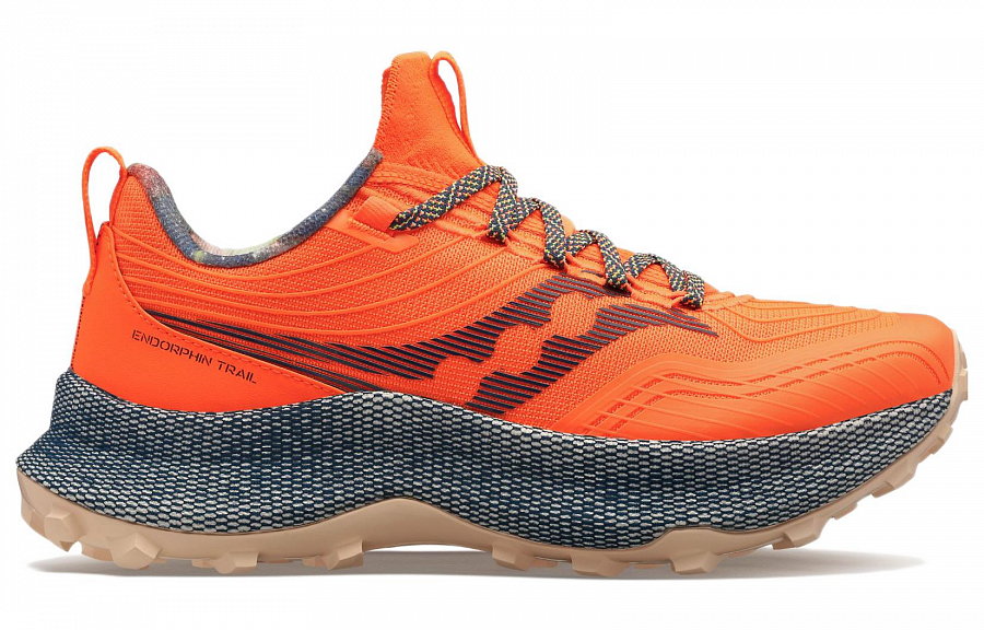 Saucony Endorphin Trail Campfire Story Orange купить в интернет-магазине Yoocart с быстрой доставкой по России.