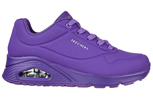 Skechers Uno Night Shades Low Top Casual Shoes Women's Purple 1 2782557