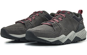 CAT Casual Shoes Unisex Low top Dark Gray/Burgundy 1 2782648