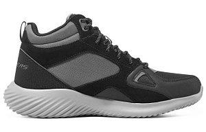 Skechers Bounder Mid Top Casual Shoes Men's Black Gray 1 2782726