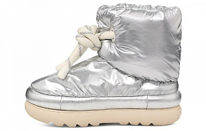 UGG Classic Maxi Short Boot 'Metallic Silver' Women's