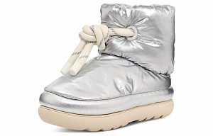 UGG Classic Maxi Short Boot 'Metallic Silver' Women's 1 2782838