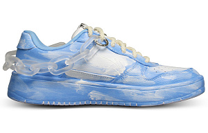 LiNing Low-Top Skateboard Shoes Men's Blue White 1 2782845