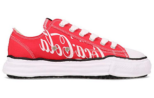 Coca Cola/ X Atmos x MIHARA YASUHIRO Low Top Stylish Skateboarding Shoes Unisex Red 1 2783167