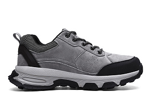 Jeep Anti-Slip Wear-Resistant Low-Top Outdoor Shoes Men's Gray 1 2784806