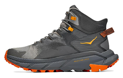 HOKA ONE ONE Trail Code Gore Tex Castlerock Persimmon Orange