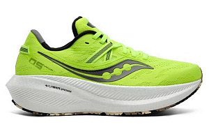 Saucony Triumph Victory 20 Slip Resistant, Abrasion Resistant, Lightweight Low Top Running Shoes Women's Yellow Black 1 2785105