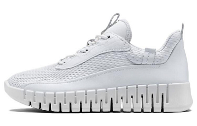 Ecco Smart Series Breathable Low-Top Sports Casual Shoes Women's White
