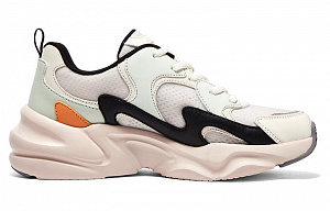 Skechers BOBS BAMINA 2 Low Top Chunky Sneakers Women's White Orange 1 2786204