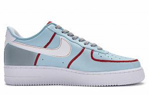 Nike Air Force 1 Low 811 Manufacturing Slip Resistant Low Top Skateboard Shoes Men's Blue White Red 1 2786354