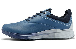 Ecco Golf S3 Low-Top Sports Casual Shoes Men's Ocean Blue