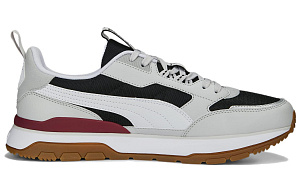 PUMA R78 Anti Slip Wear Resistant Low Top Running Shoes Unisex Gray White Red 1 2786534