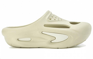 FILA FUSION Shell Slipper Slide Slippers Women's Beige 1 2787551