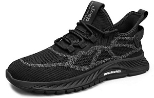 Jeep Durable Breathable Lightweight Low Top Casual Shoes Men's Black 2 2787870