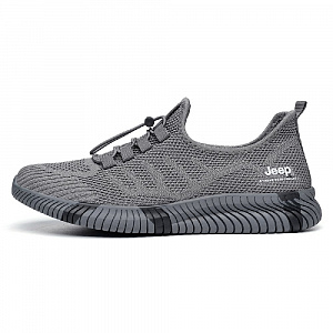 Jeep Low Top Outdoor Shoes Men's Gray