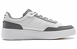 LiNing Relaxing Cushioning Anti-Slip And Wear-Resistant Low-Top Casual Shoes Men's Gray White 1 2788886