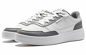 LiNing Relaxing Cushioning Anti-Slip And Wear-Resistant Low-Top Casual Shoes Men's Gray White 2 2788887