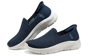 Skechers Slip Ins Lightweight Casual Shoes Women's Blue White 3 2789123