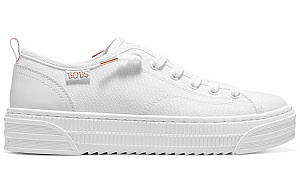 Skechers Bobs Copa Low Top Skateboard Shoes Women's White 1 2789143