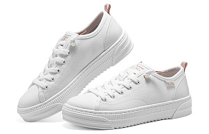 Skechers Bobs Copa Low Top Skateboard Shoes Women's White 3 2789145