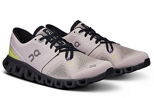 On Cloud X 3 Low Top Training Shoes Women's Purple Black 2 2789358
