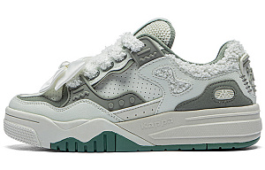 Kappa Low top Skateboard Shoes Women's Mountain Green