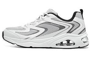 Skechers Street Tres Air Shoes 'White Grey'