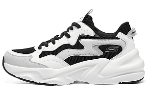 Skechers Bobs Bamina Shoes 'White Black Grey' Women's